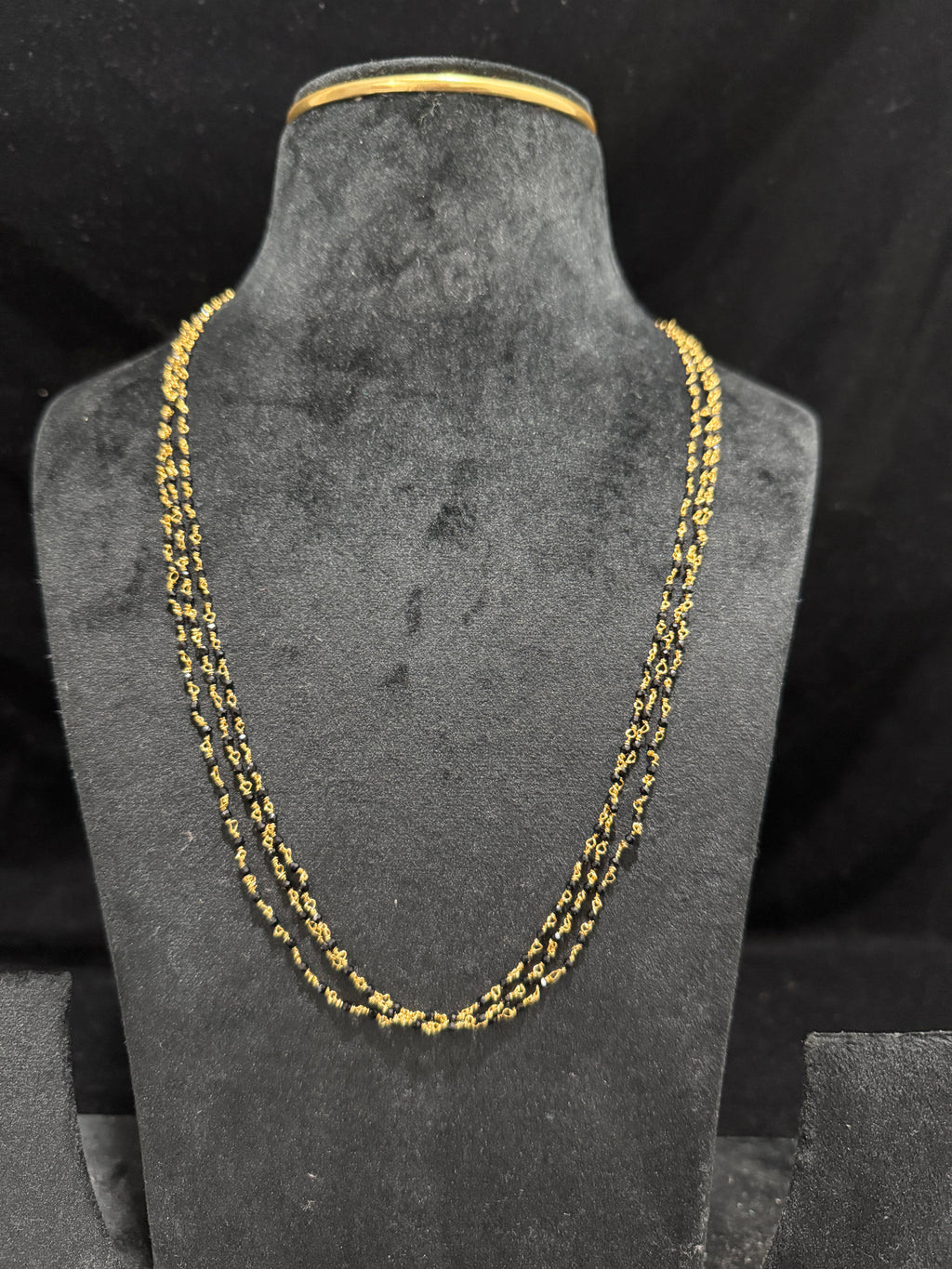 3 Layer black diamonds chain!