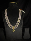 Swarovski pearls and lavender beads!