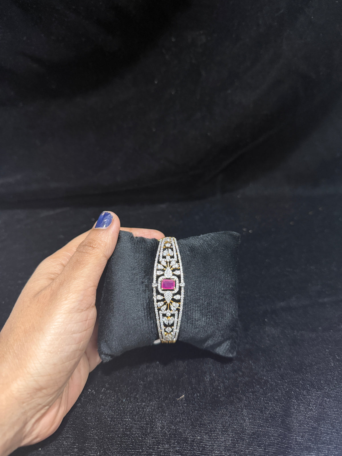 Openable cz bracelet!
