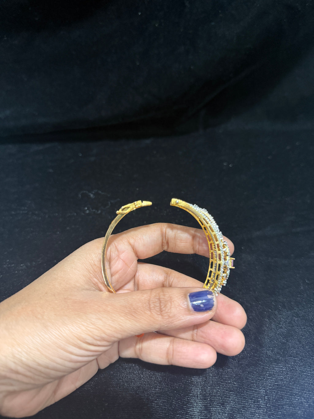 Openable cz bracelet!