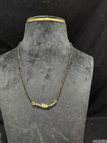 Black beads chain with pendant!