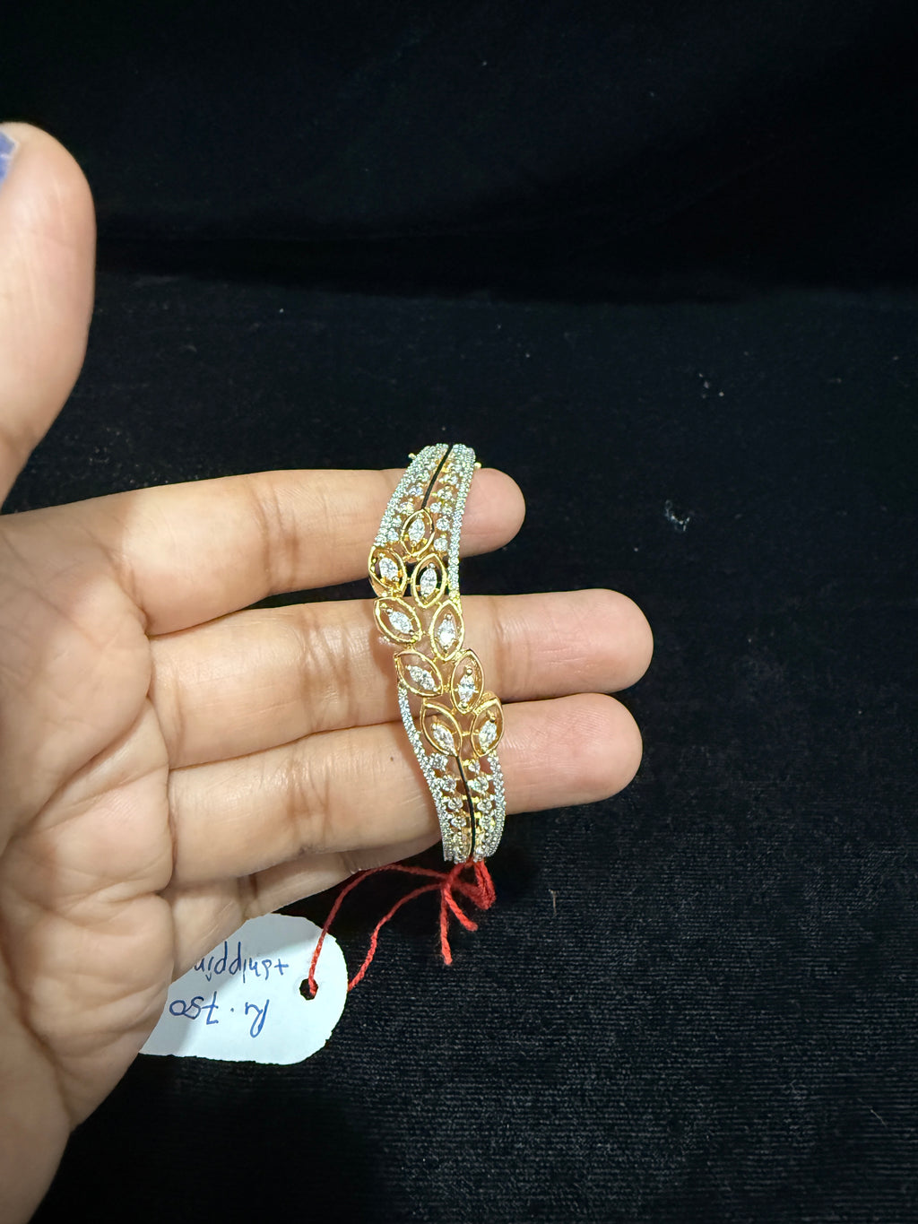 Openable cz bracelet!