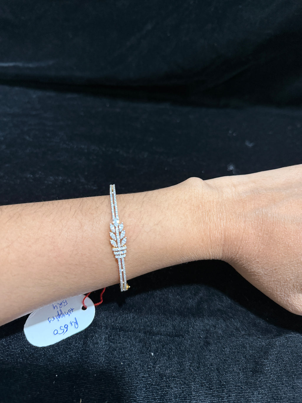 Sleek cz openable bracelet!