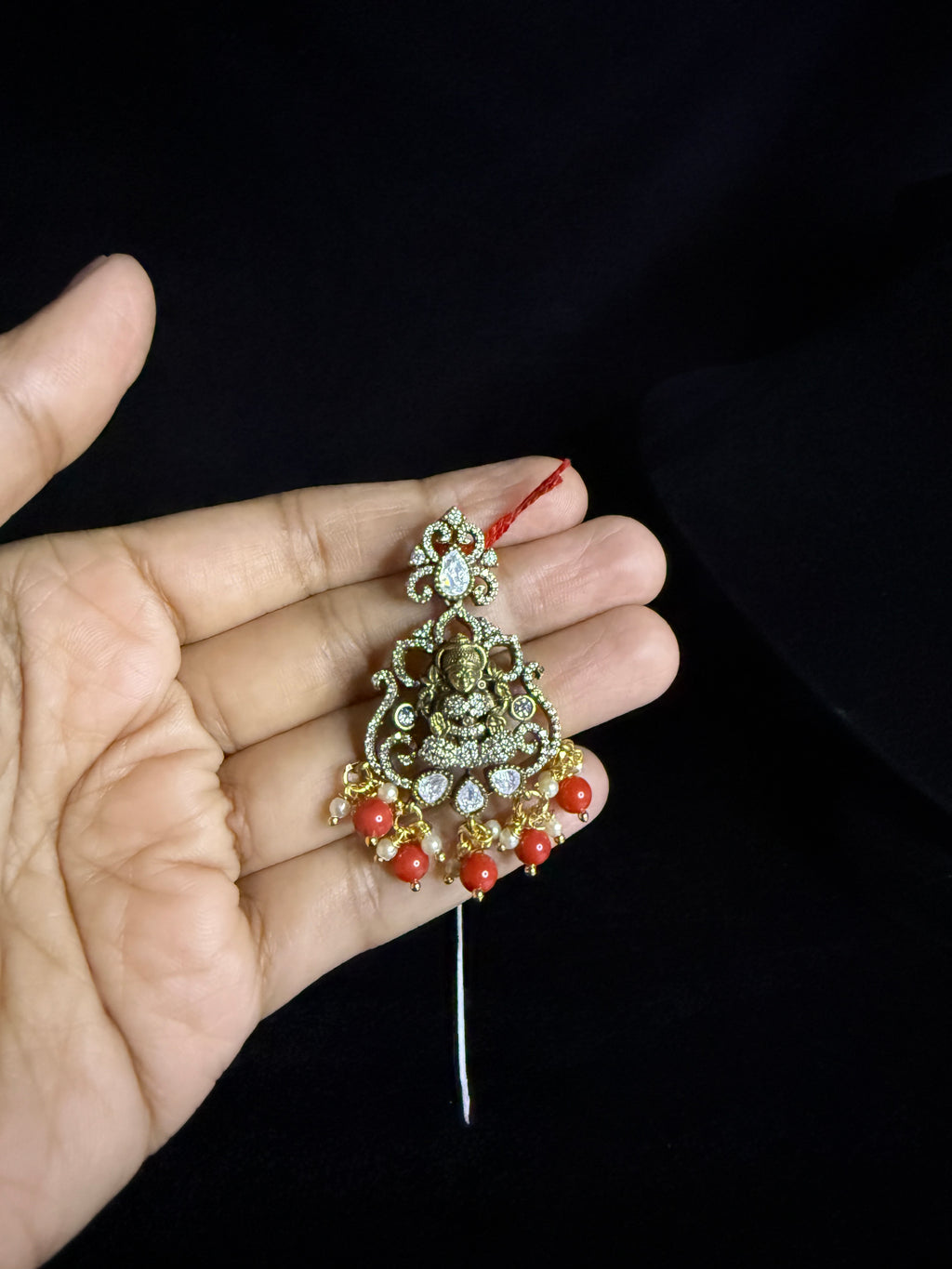 Moissonite Victorian pendant!